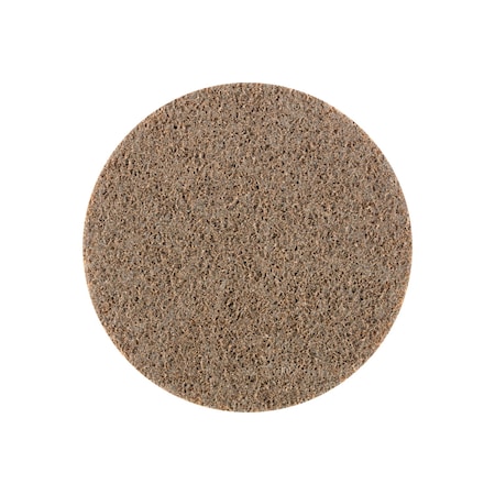 Pferd Hook/Loop Disc, 7", Al/Oxd, Coarse, 7" Dia, No Hole, 100 G Grit, Non-Woven Type 43458